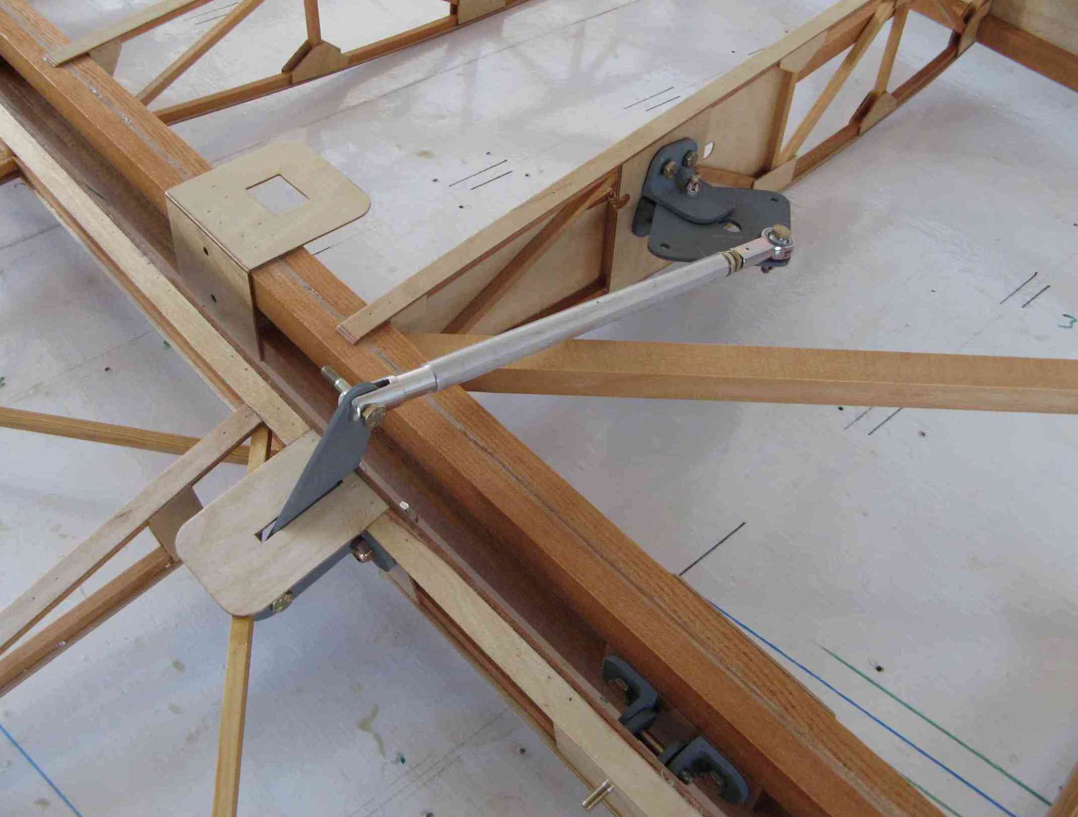 aileron bellcrank aileron bellcrank